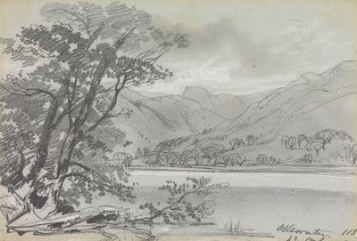 Ullswater von Edward Lear